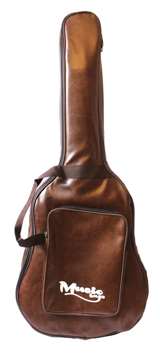 Funda Guitarra Eléctrica Cuero Music Bag 10mm MUB-125E